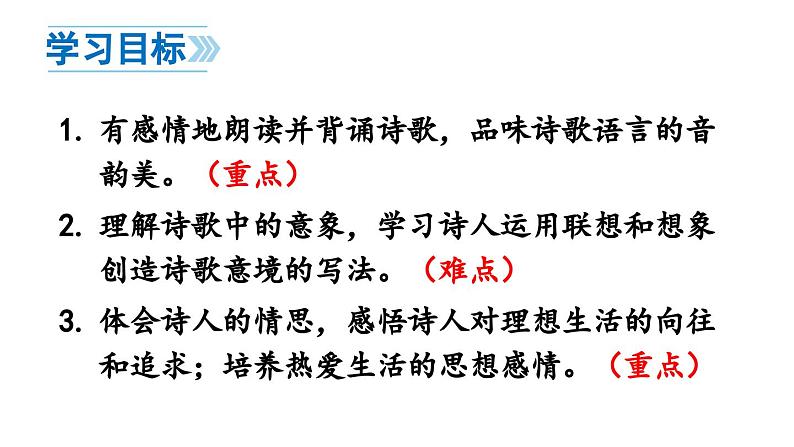 部编版七年级语文上册20《天上的街市》课件PPT第5页