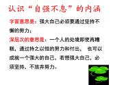 部编版九年级语文上册--综合性学习专练 君子自强不息（课件）