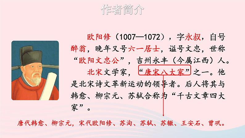 2023九年级语文上册第三单元12醉翁亭记考点精讲课件新人教版04