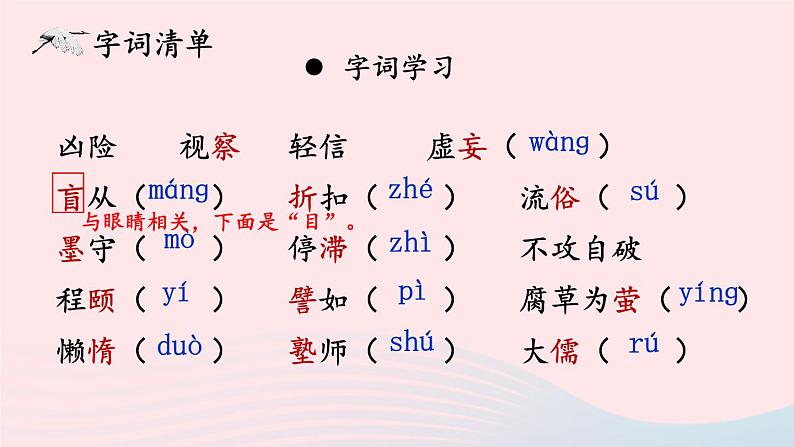 2023九年级语文上册第五单元19怀疑与学问考点精讲课件新人教版第7页