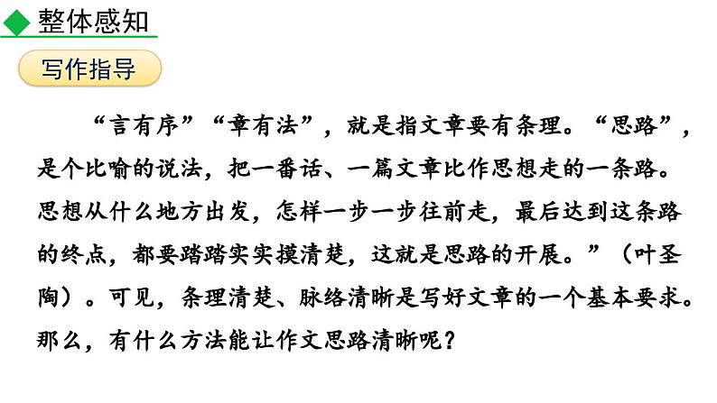 写作  思路要清晰课件PPT第4页