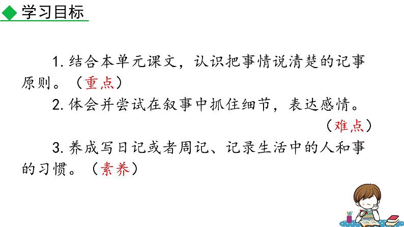 写作 学会记事课件PPT第2页