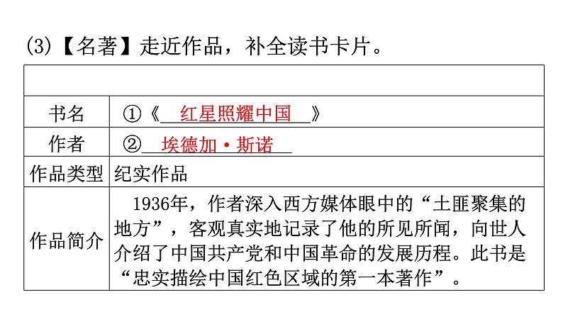 人教版八年级语文上册专题五语言综合运用课件第4页