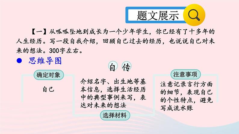2023八年级语文上册第二单元写作学写传记考点精讲课件（部编版）第4页