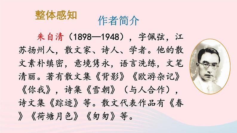 2023八年级语文上册第四单元14背影配套课件（部编版）第3页