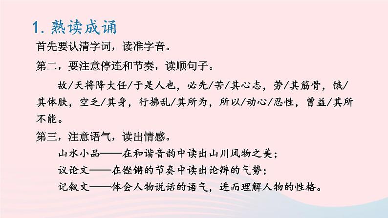 2023八年级语文上册第六单元主题阅读课件（部编版）06
