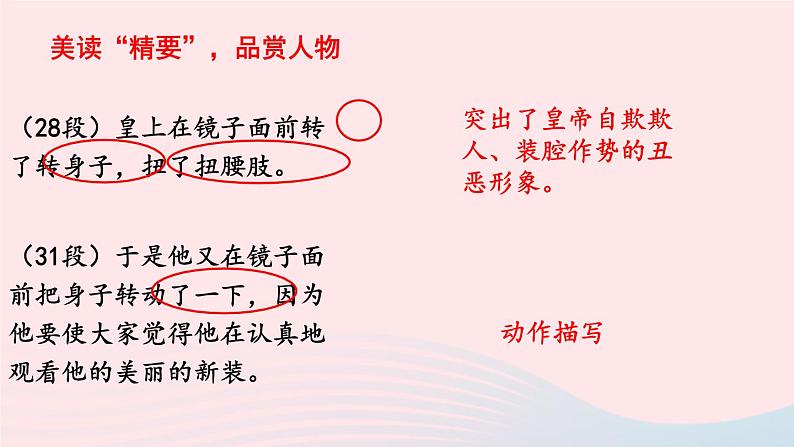 2023七年级语文上册第六单元19皇帝的新装第二课时课件新人教版07