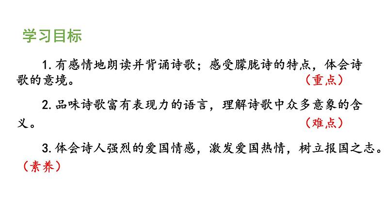 统编版九年级语文下册 1《祖国啊，我亲爱的祖国课件PPT04