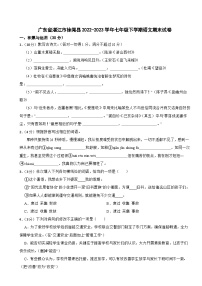 广东省湛江市徐闻县2022-2023学年七年级下学期语文期末试卷