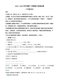广东省揭阳市惠来县2022-2023学年八年级下学期期中语文试题（解析版）