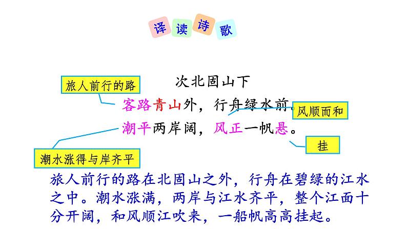 4 古代诗歌四首  次北固山下  课件+教案+素材08