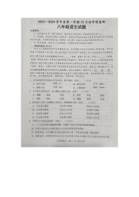 山东省济宁市金乡县2023-2024学年八年级上学期10月月考语文试题