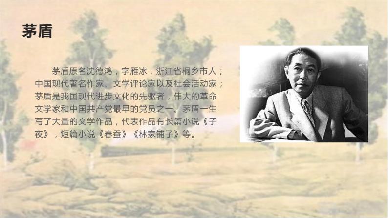 《白杨礼赞》教学ppt03