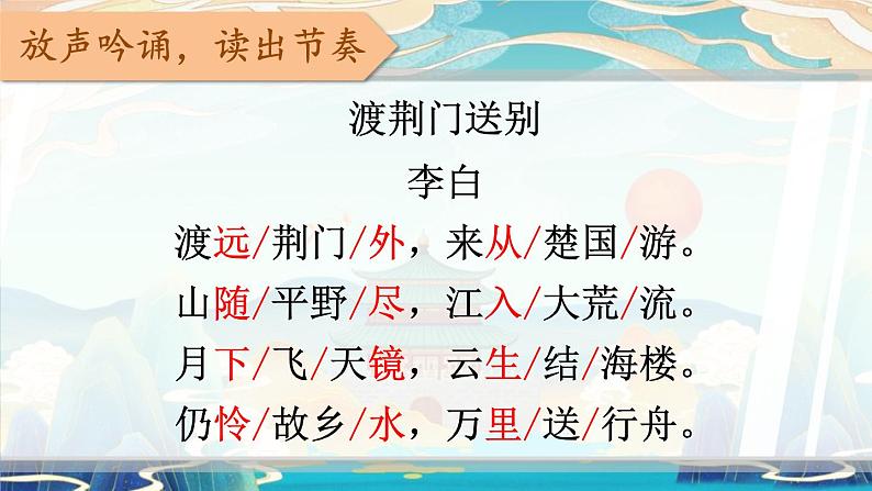 2渡荆门送别(2)(1)课件PPT第6页