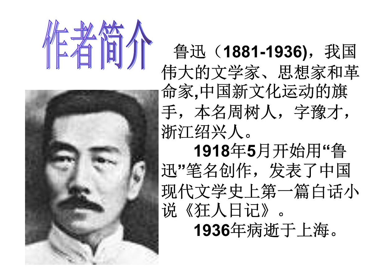 部编版九年级语文上册--15故乡（精品课件1）第5页