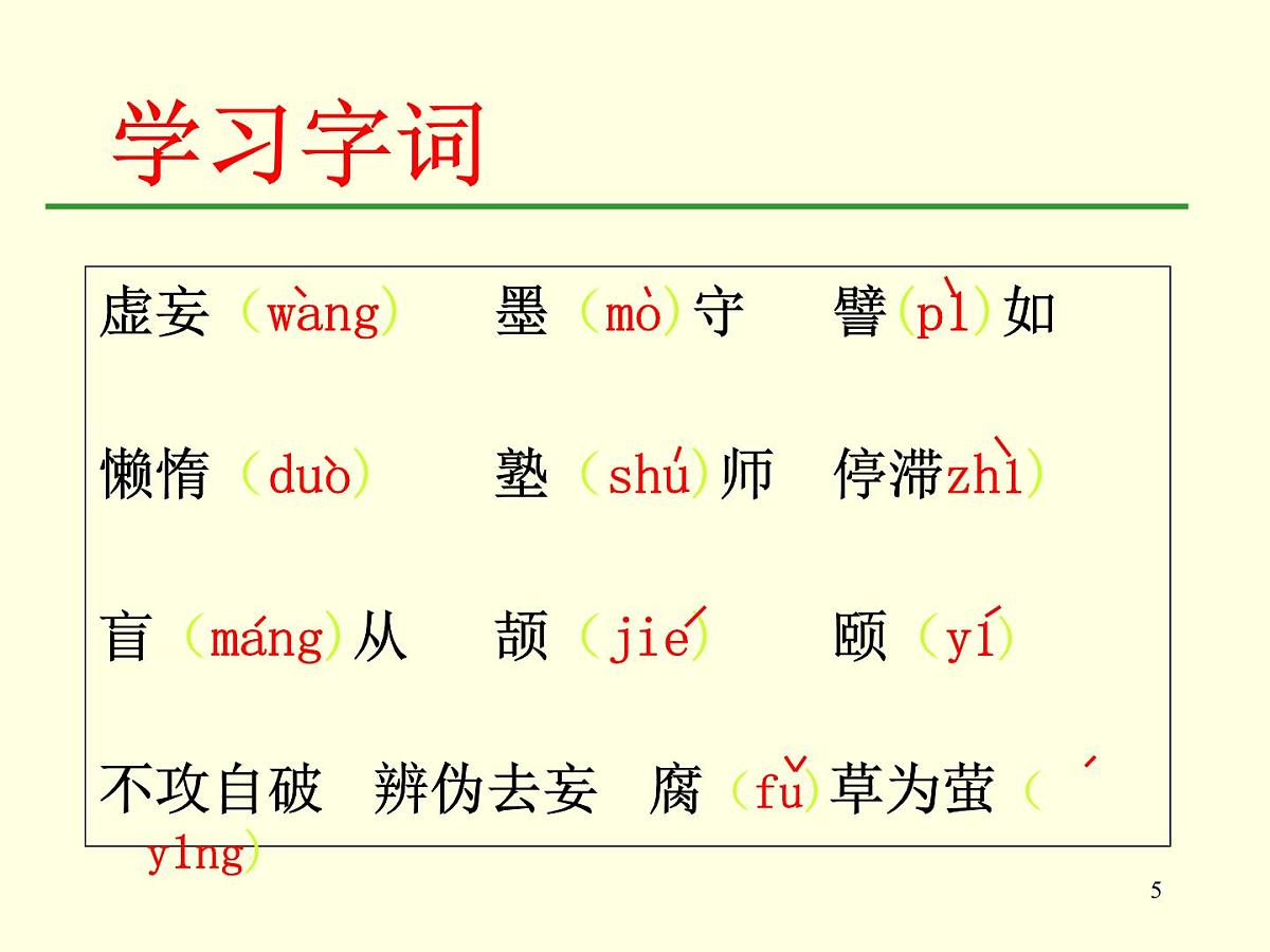 部编版九年级语文上册--19怀疑与学问（精品课件1）第5页