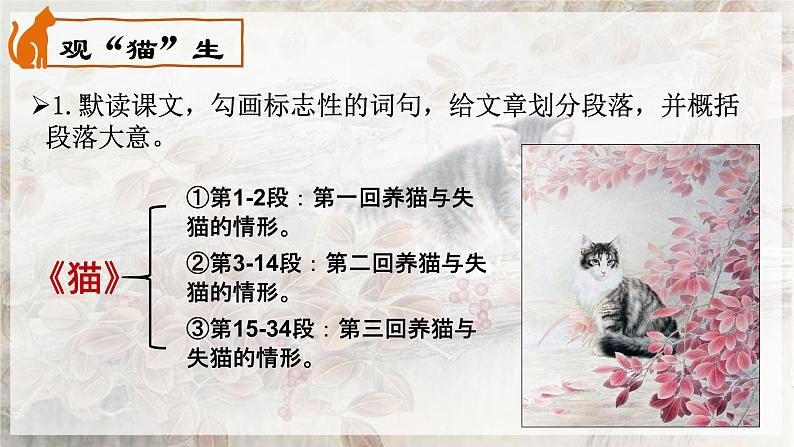 第16课猫-【同步备课】2023·2024学年七年级语文上学期同步精品课件第6页