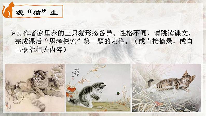 第16课猫-【同步备课】2023·2024学年七年级语文上学期同步精品课件第7页