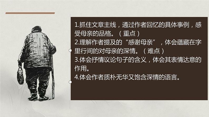 回忆我的母亲 课件第2页