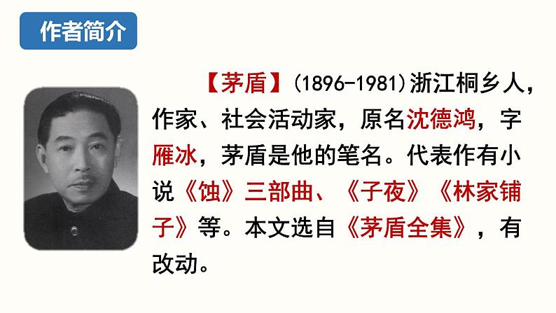 15.《白杨礼赞》第1课时课件PPT第8页