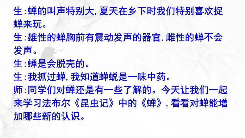 21.《蝉》课件PPT第4页