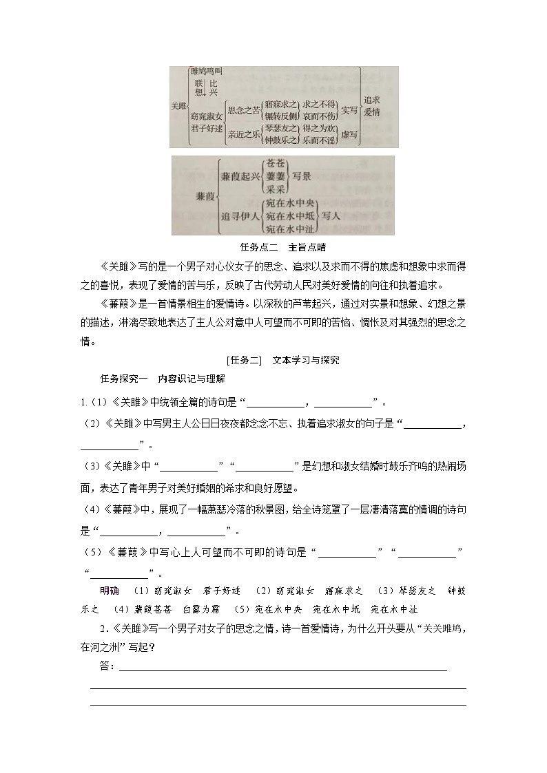 部编版语文八年级下册精品同步讲义第12课诗经二首（含解析）第3页