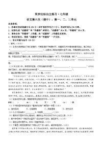17，安徽省安庆市太湖县望天学校2022-2023学年七年级下学期期中语文试题