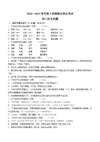 黑龙江省齐齐哈尔市建华区2022-2023学年九年级上学期期末语文试题