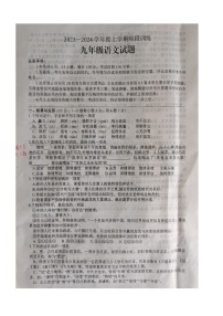 湖北省十堰市郧阳区2023-2024学年九年级上学期期中考试语文试题