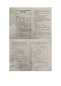 辽宁省营口市盖州市2023-2024学年八年级上学期11月期中语文试题