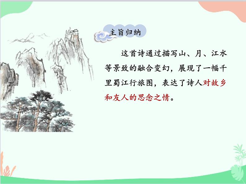 统编版语文七年级上册 课外古诗词诵读 (2)课件第7页