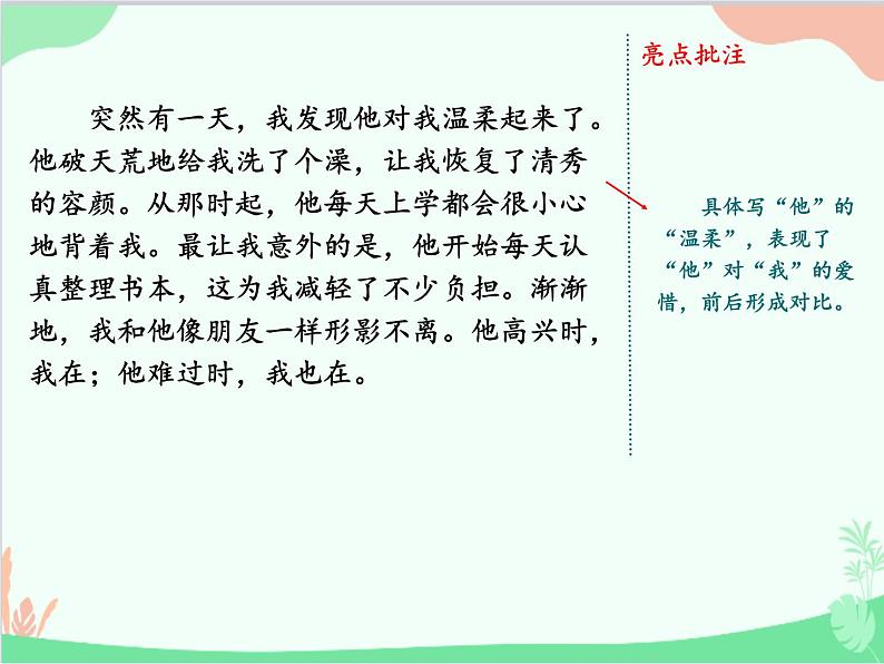 统编版语文七年级上册 写作 如何突出中心课件08