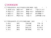 人教版九年级语文下第2单元社会百态7溜索课时训练ppt