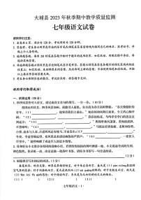 广东省梅州市大埔县2023-2024学年七年级上学期11月期中语文试题
