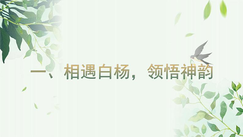 人教版八年级上册《白杨礼赞》课件第3页