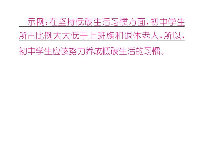 人教版八年级语文下第2单元自然奥妙第2单元综合性学习 倡导低碳生活课时训练ppt第3页