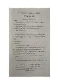 山东省德州市禹城市2023-2024学年七年级上学期11月期中语文试题