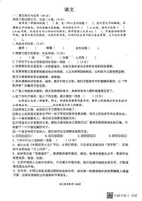 重庆市鲁能巴蜀中学校2023-2024学年九年级上学期11月期中语文试题