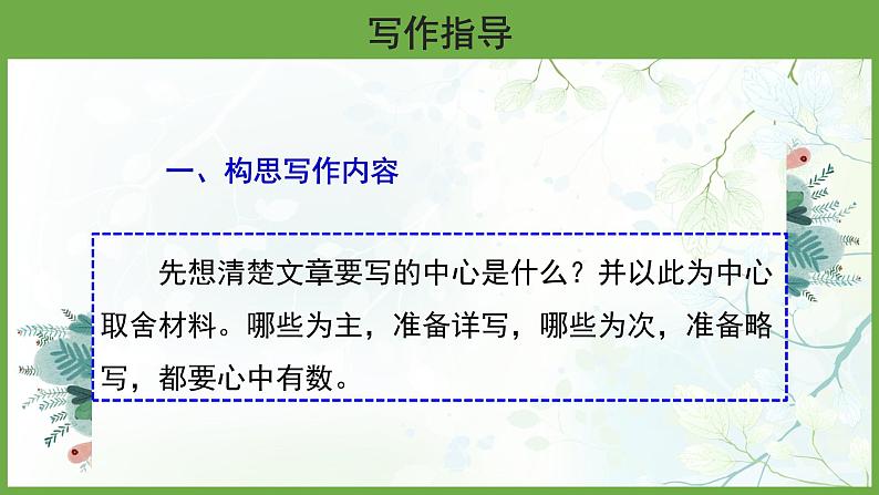 语文部编版七年级上册 写作：思路要清晰优秀课件05