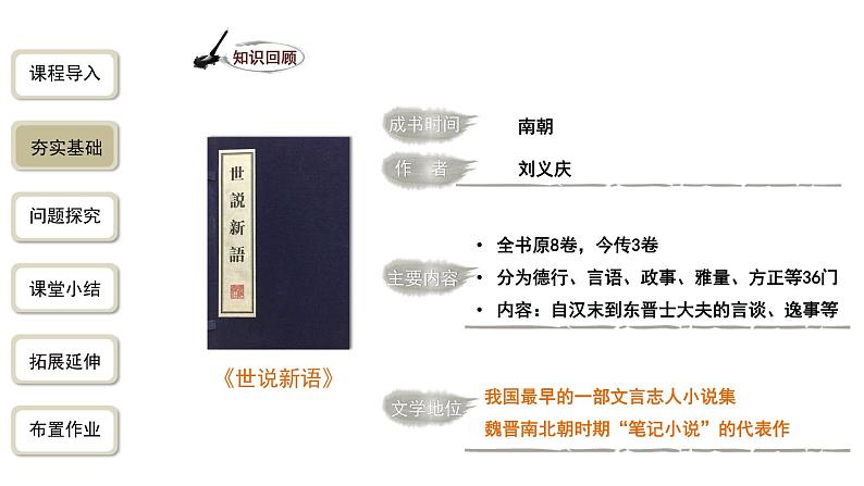 语文部编版七年级上册 世说新语二则第2课时精品课件04