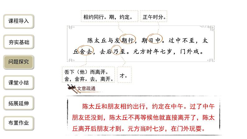 语文部编版七年级上册 世说新语二则第2课时精品课件07