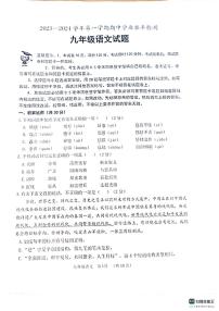 山东省滨州市无棣县2023-2024学年九年级上学期期中考试语文试题
