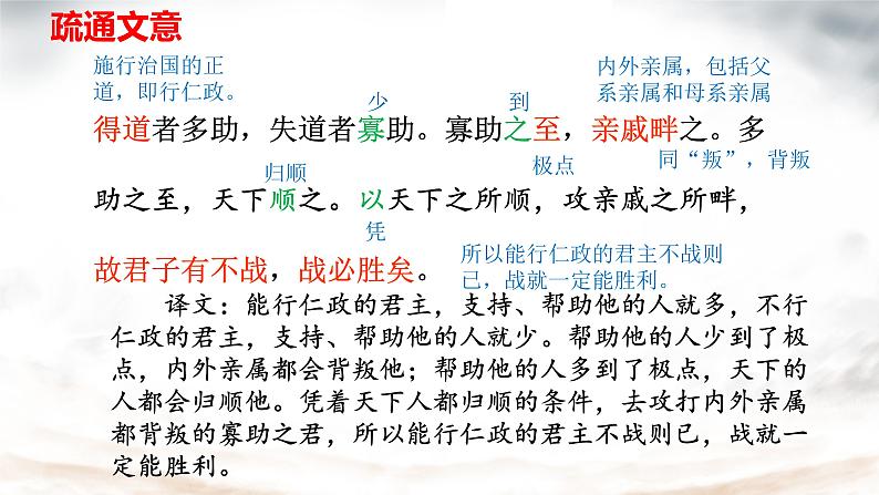 第23课《孟子三章——得道多助，失道寡助》课件07