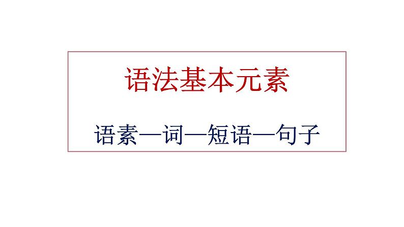 7、中考语文：语法基础知识（词性、短语、句子）（课件）2024年中考语文冲刺专项 统编版第3页