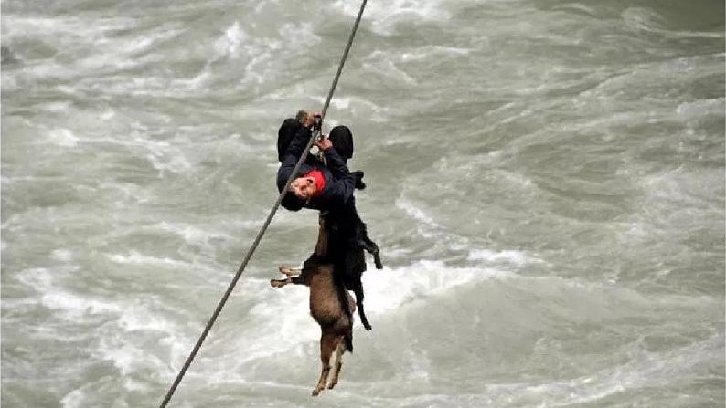 统编版九年级语文下册-7. 溜索（课件）01