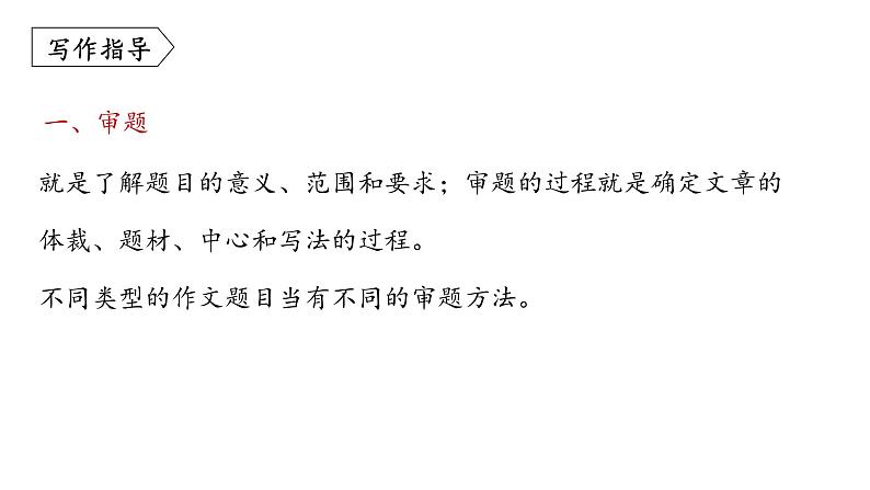 统编版九年级语文下册-第二单元 写作：审题立意（课件）05