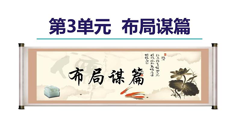 统编版九年级语文下册-第三单元写作 布局谋篇（课件）03