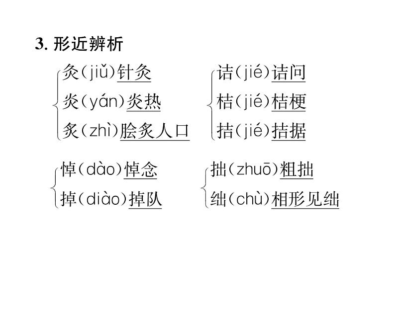 人教版七年级语文下第3单元凡人小事10阿长与《山海经》读背课时训练PPT第6页