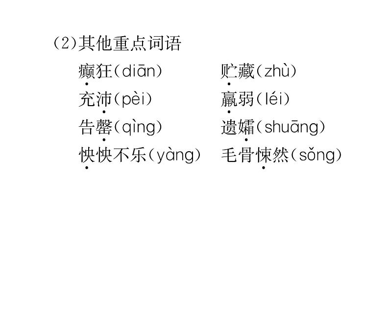 人教版七年级语文下第6单元科幻探险22伟大的悲剧读背课时训练PPT第4页