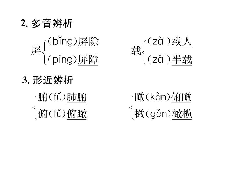 人教版七年级语文下第6单元科幻探险23太空一日读背课时训练PPT第5页